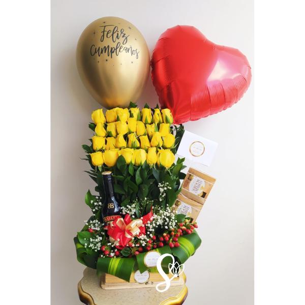 flores globos chocolates bucaramanga