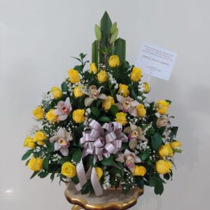 arreglos florales fúnebres Bucaramanga